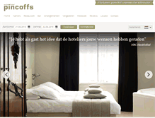 Tablet Screenshot of hotelpincoffs.nl